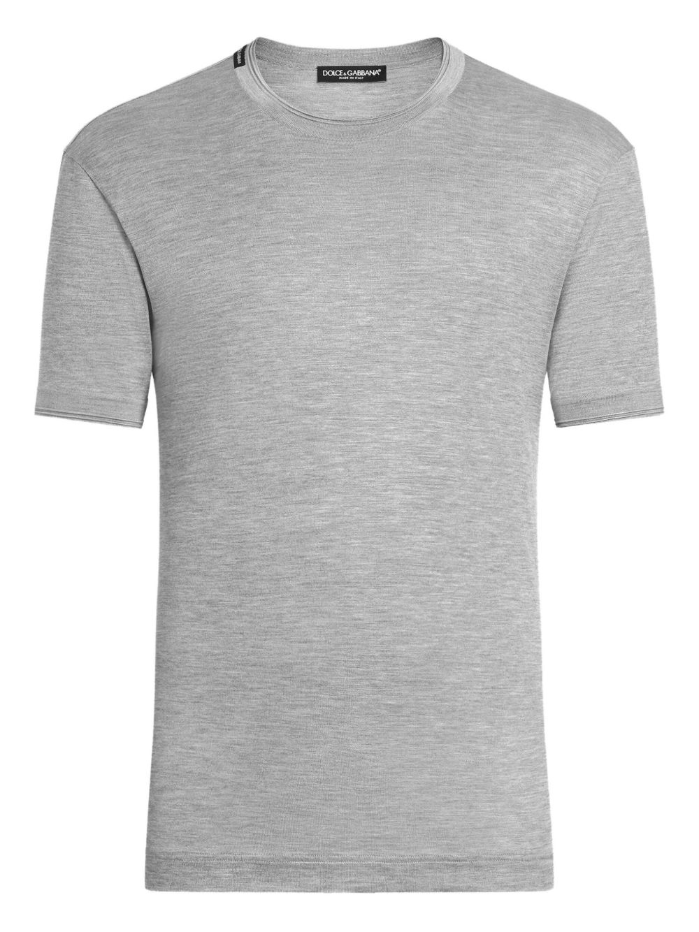 silk t-shirt - 1