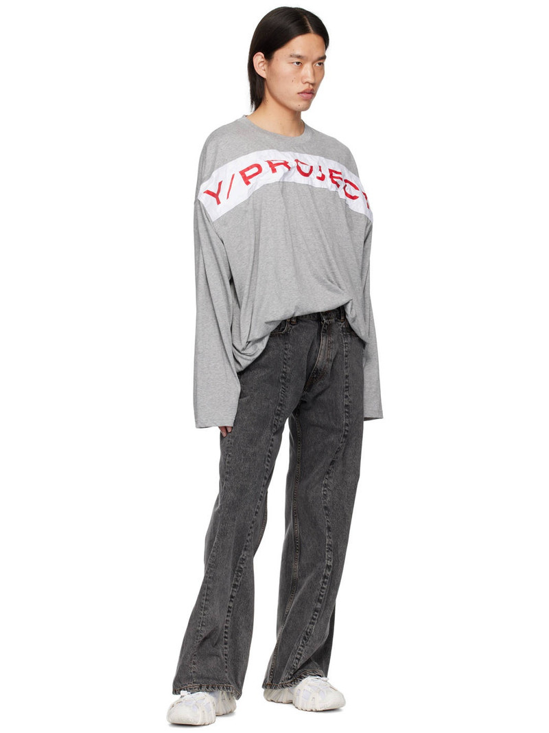 Y/Project Black Wire Jeans outlook