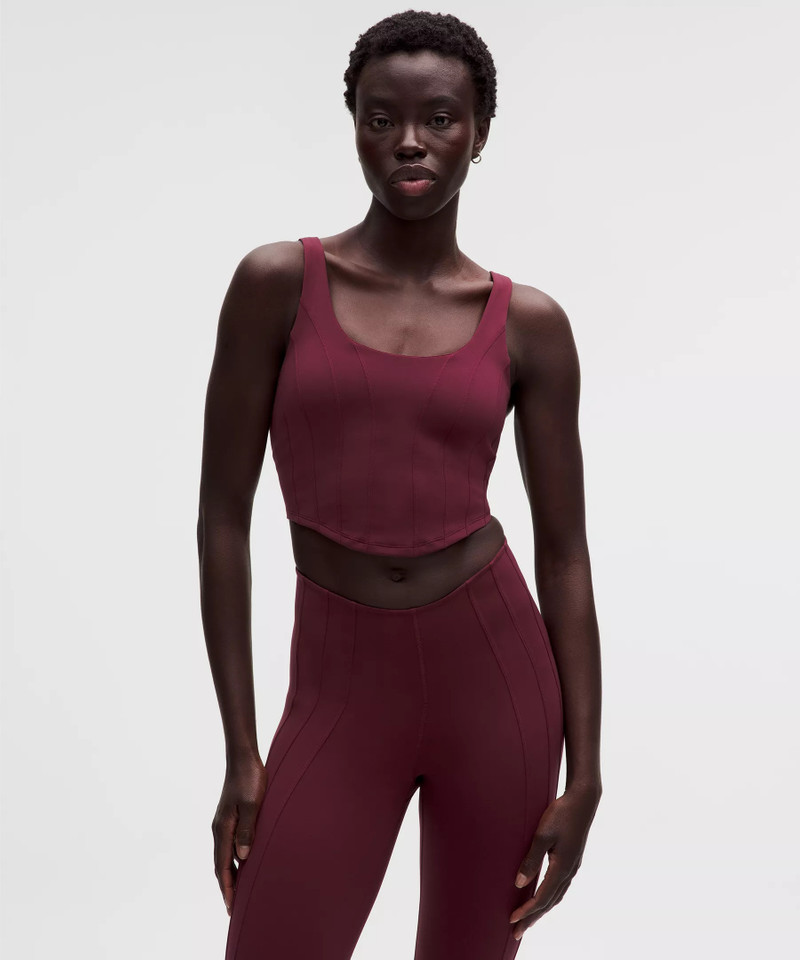 Ultralu Corset-Stitch Tank Top *Light Support, B/C Cup 1