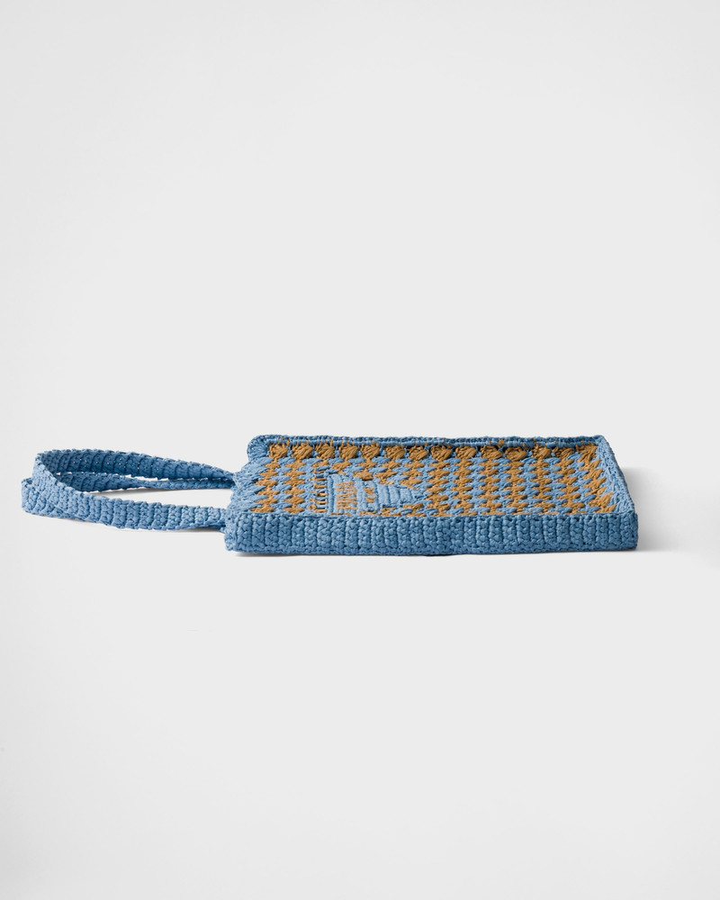 Prada Crochet tote bag outlook