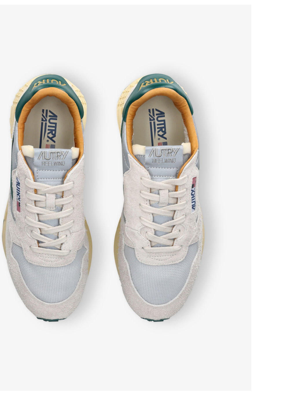 Reelwind Suede And Leather Low-Top Trainers - 2