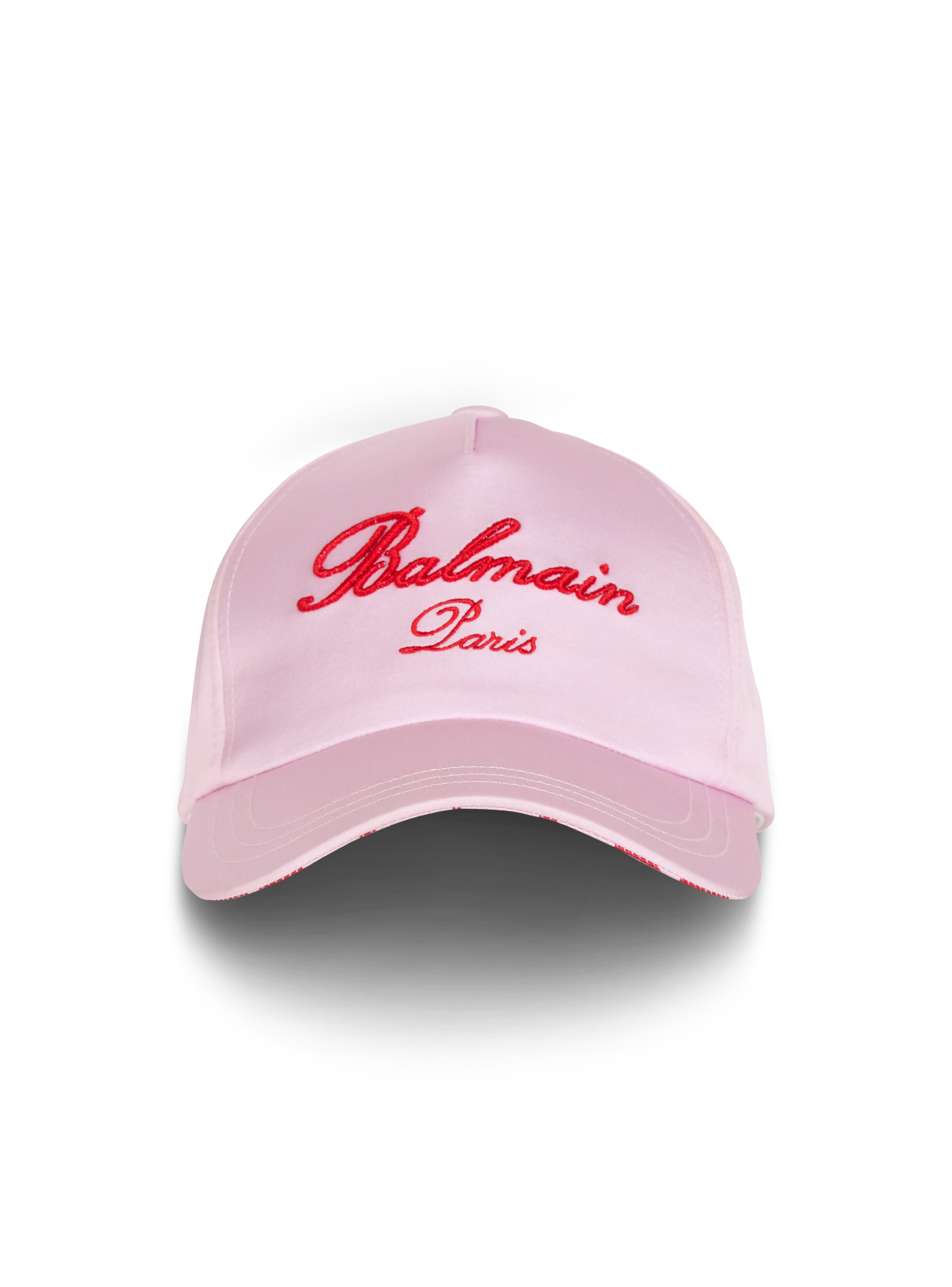 Balmain Signature embroidered cap - 1