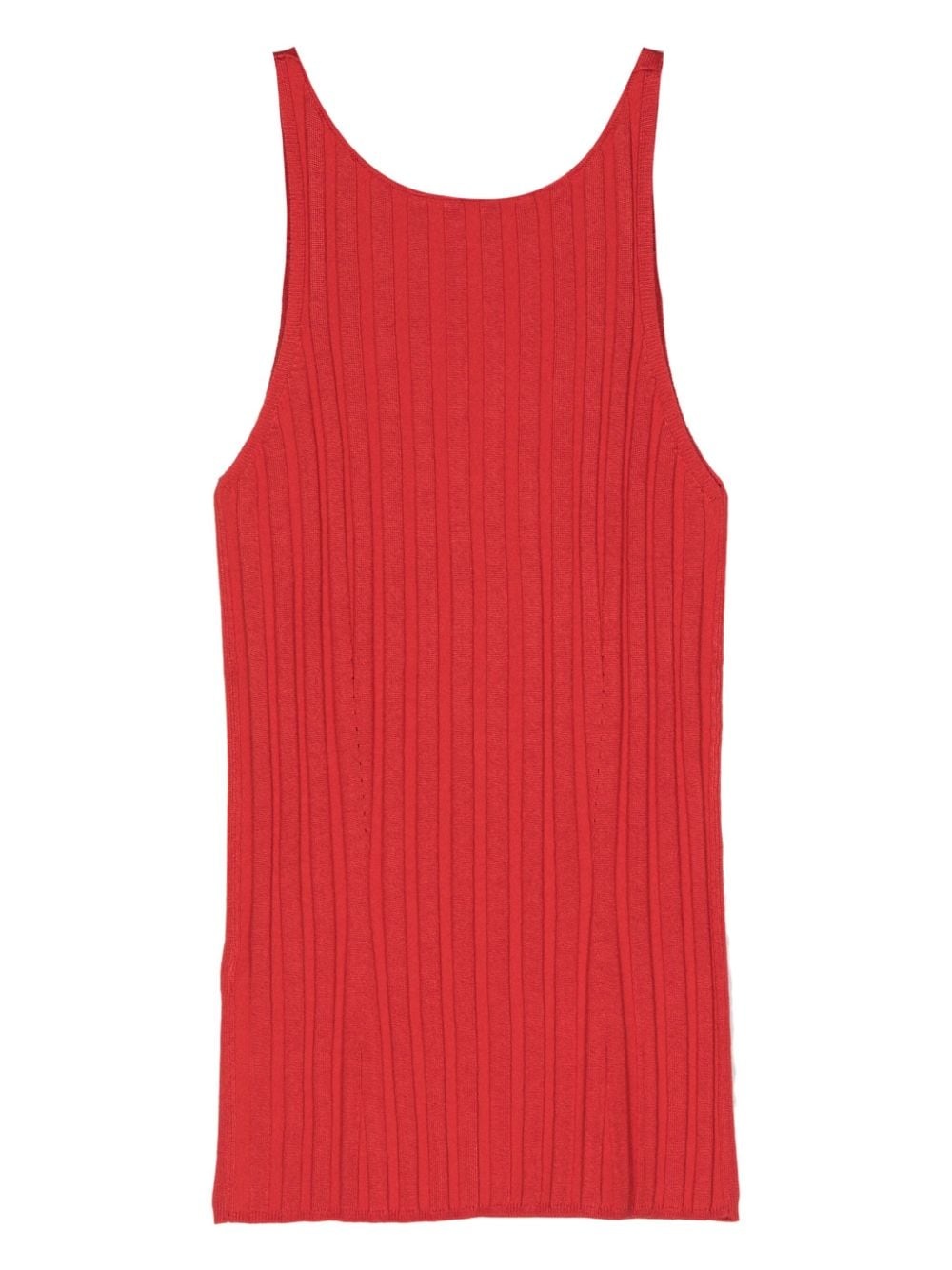 ribbed tank top - 2