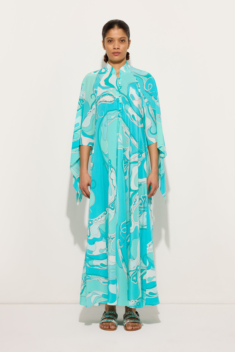 PUCCI ORCHIDEE PRINT LONG KAFTAN outlook