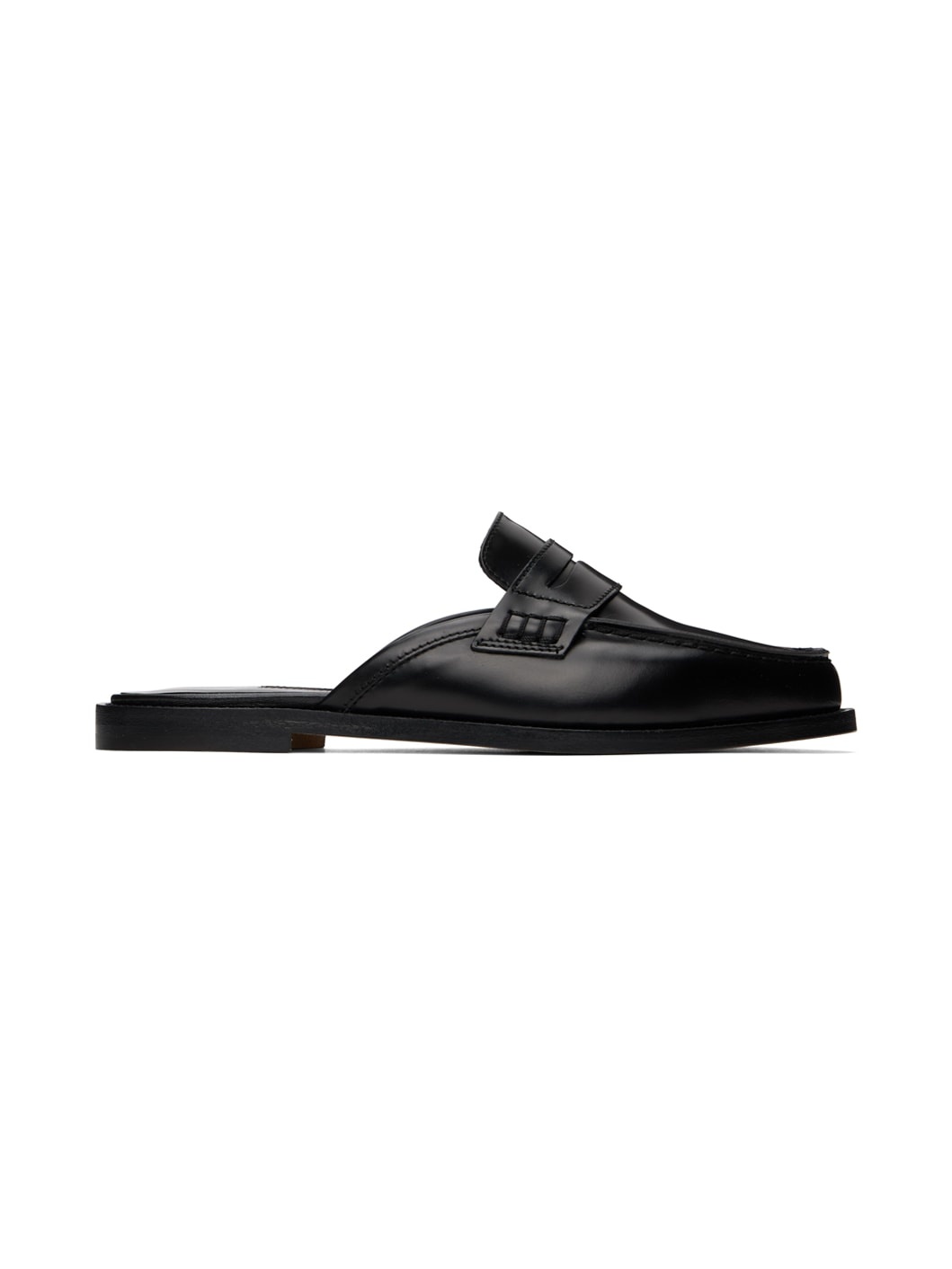 Black Perritamu Mules - 1