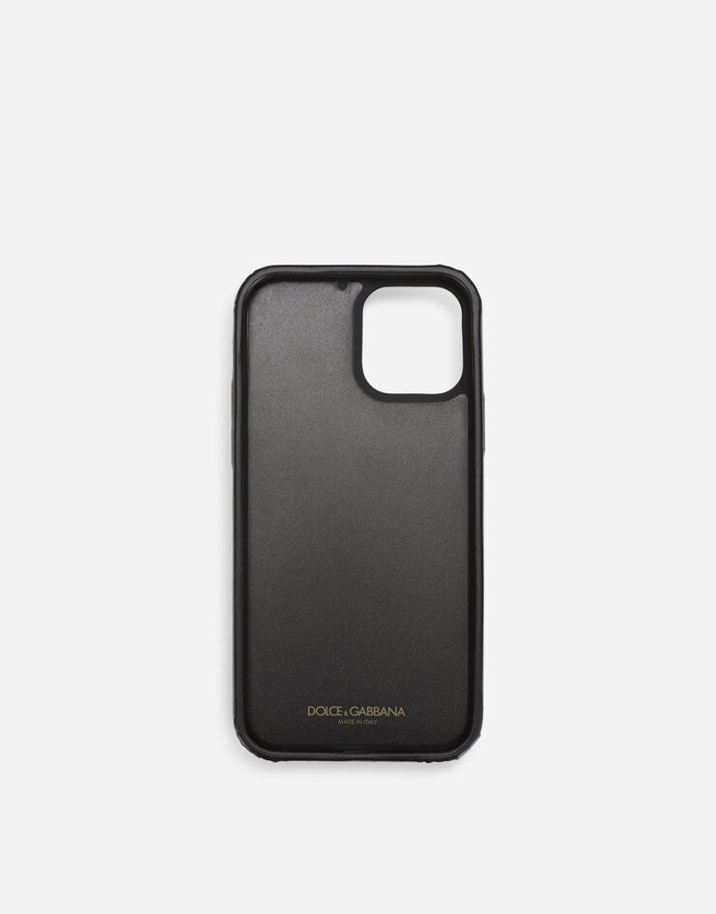 Dolce & Gabbana Quilted calfskin Devotion iPhone 12/12 Pro cover outlook