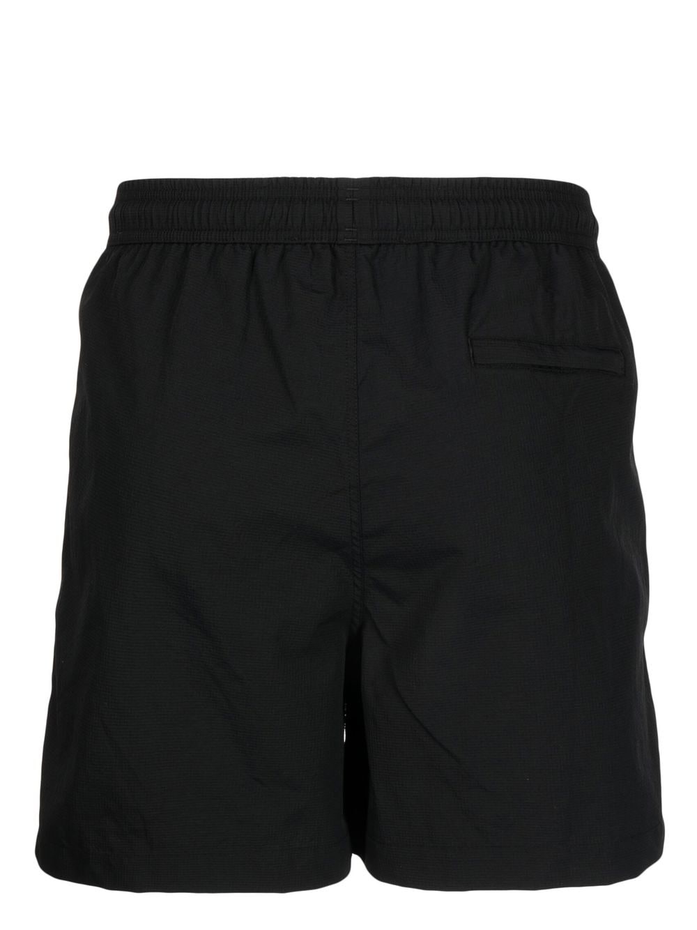 logo-patch swim shorts - 2