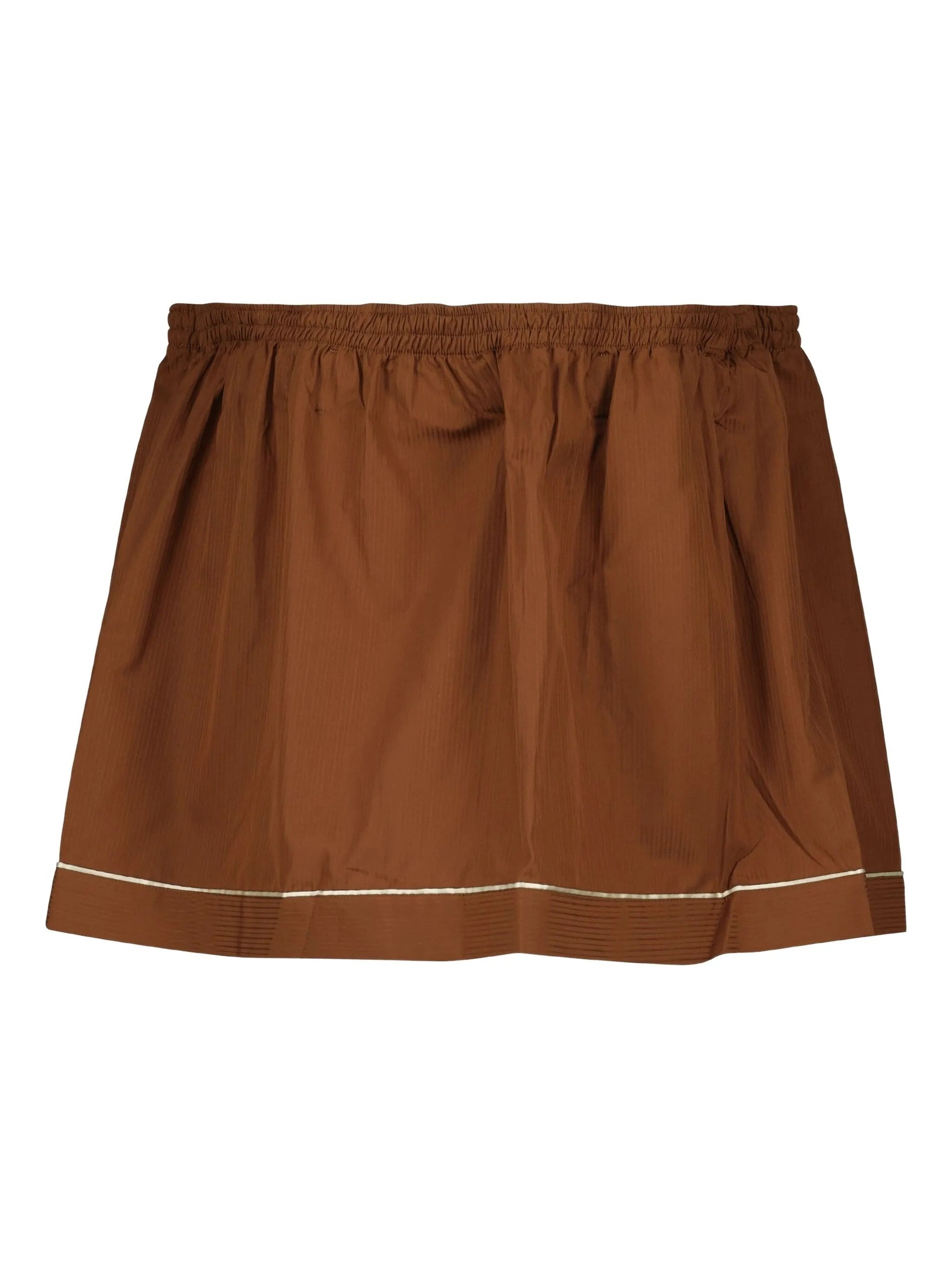 button-fastening mini skirt - 2