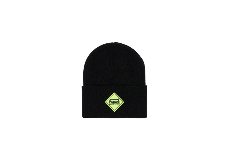 PALACE HARDWARE BEANIE 블랙 - 1