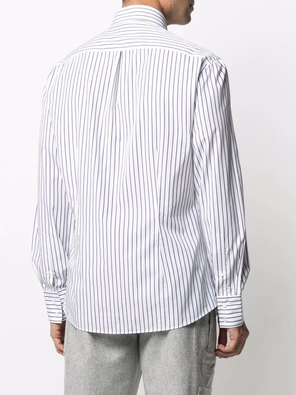 striped cotton shirt - 4