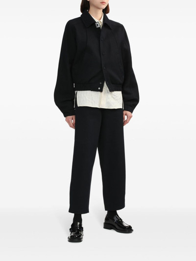 ADER error cropped cotton trousers outlook