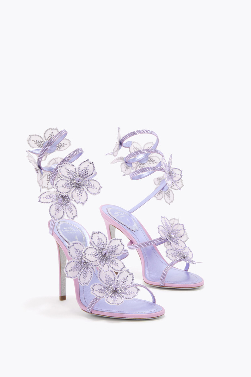 PEACH FLOWER WISTERIA SANDAL 105 2