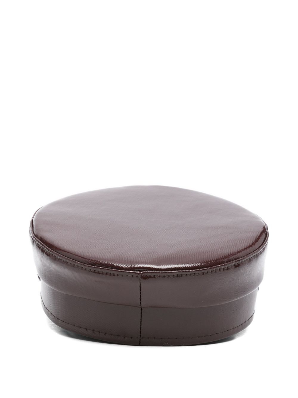 coated newsboy cap - 2