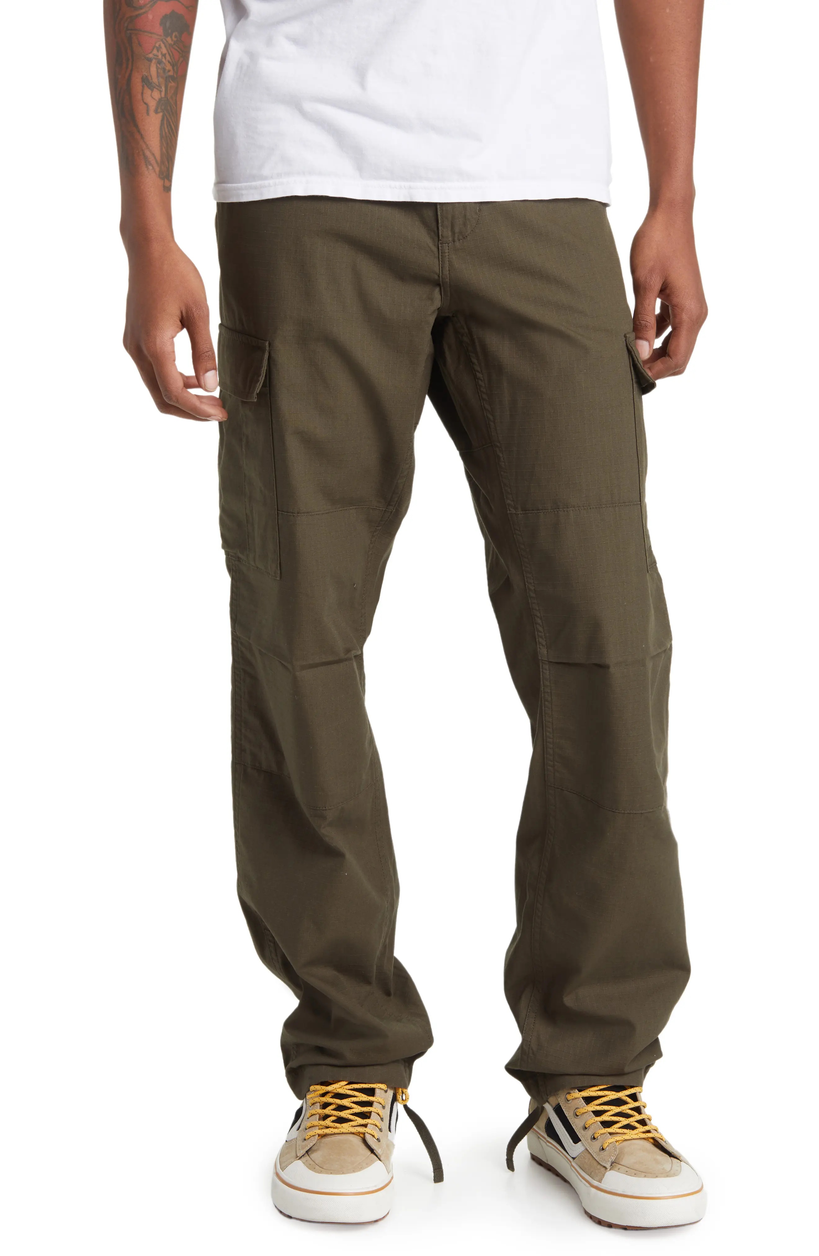 Aviation Ripstop Cotton Cargo Pants - 1