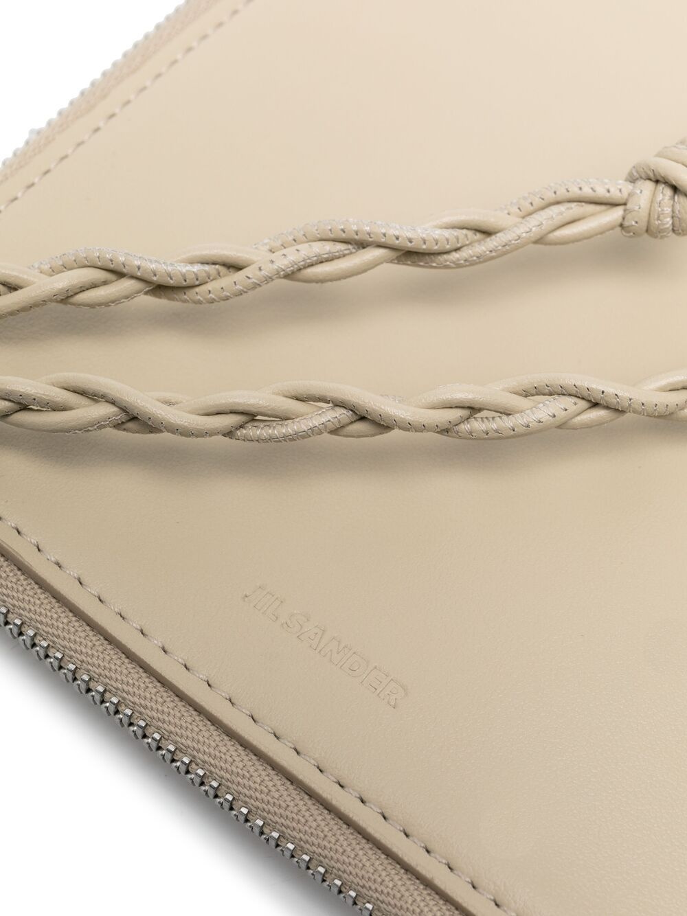 debossed-logo rope-detail wallet - 2