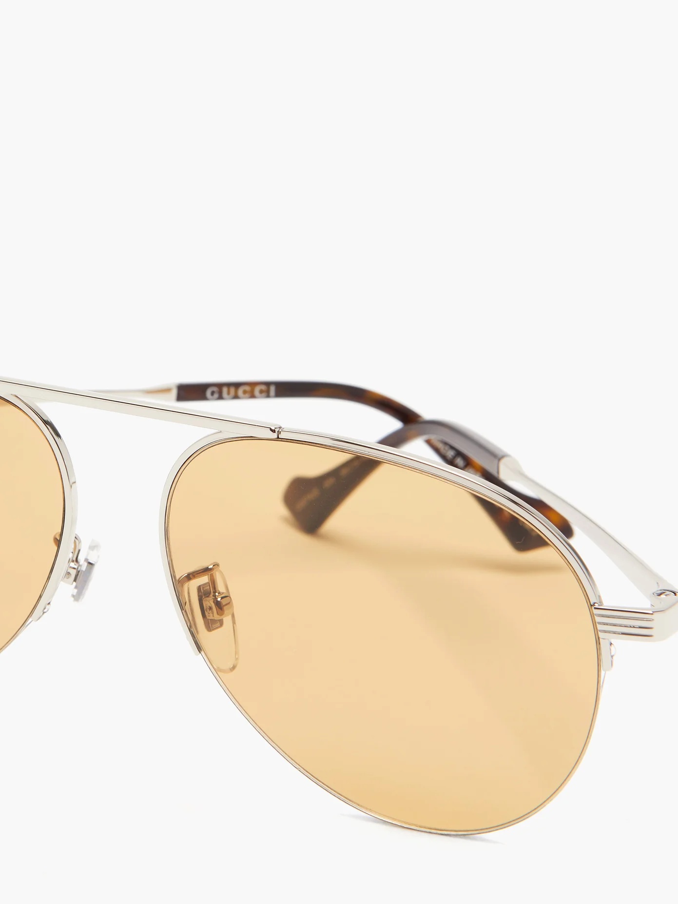 Aviator metal sunglasses - 3