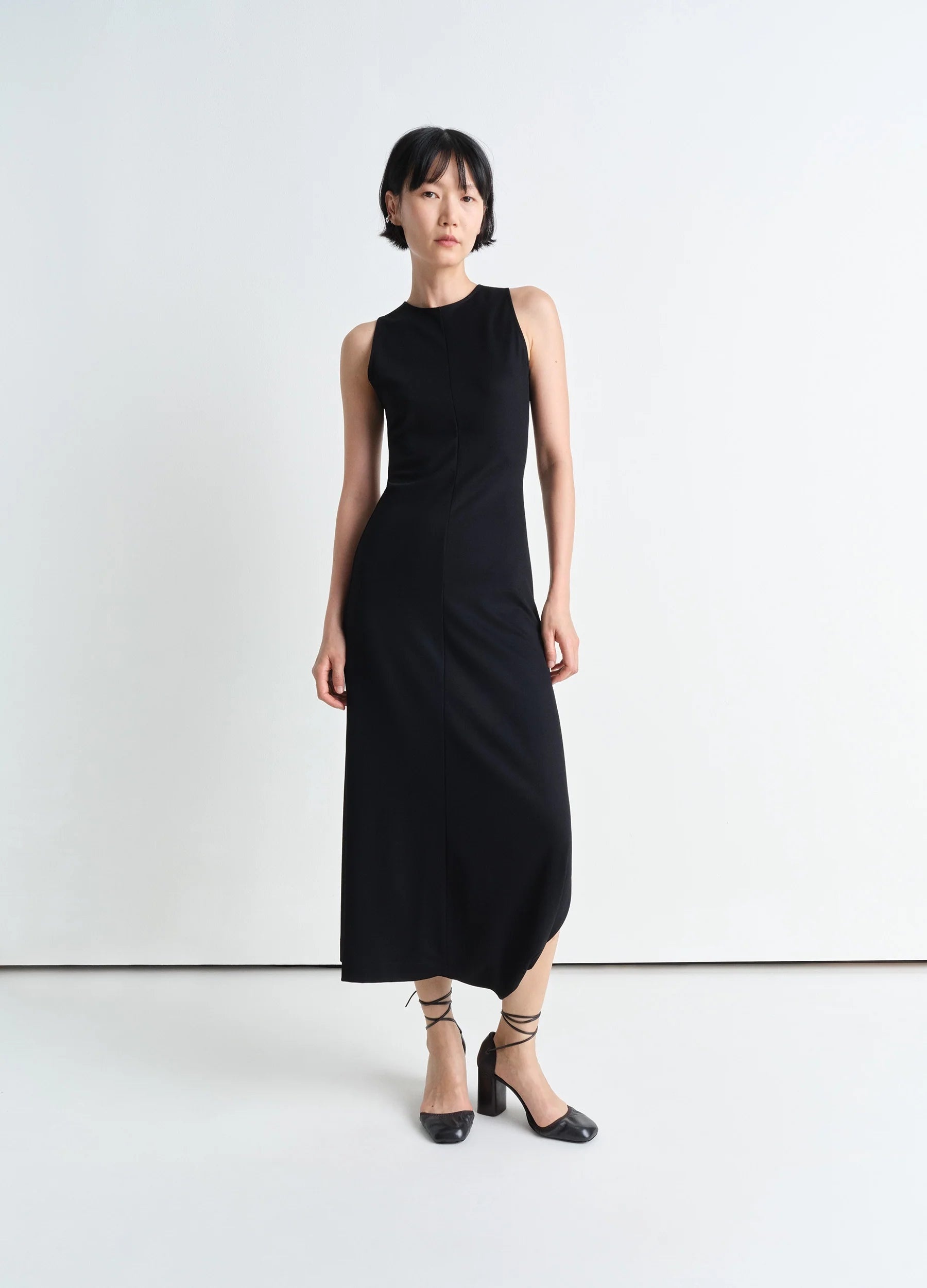 TWISTED HEM DRESS - 2