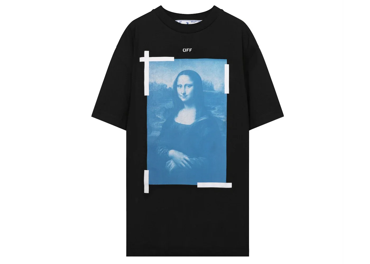 OFF-WHITE Mona Lisa Oversized T-shirt Black - 1