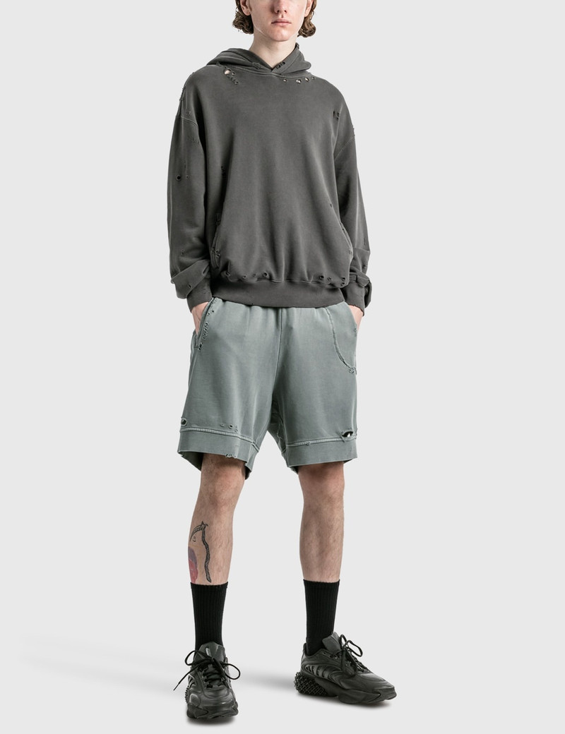 C2H4 AGITATOR DISTRESSED HOODIE outlook