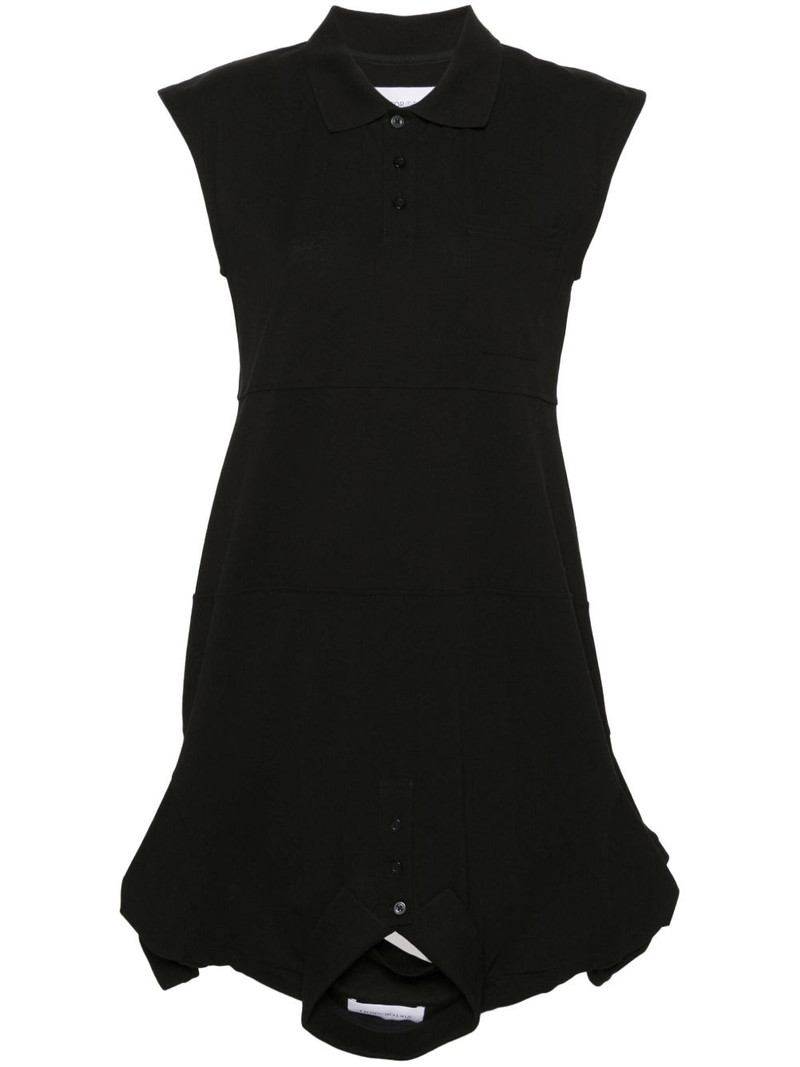 Upside Down polo shirt dress 1
