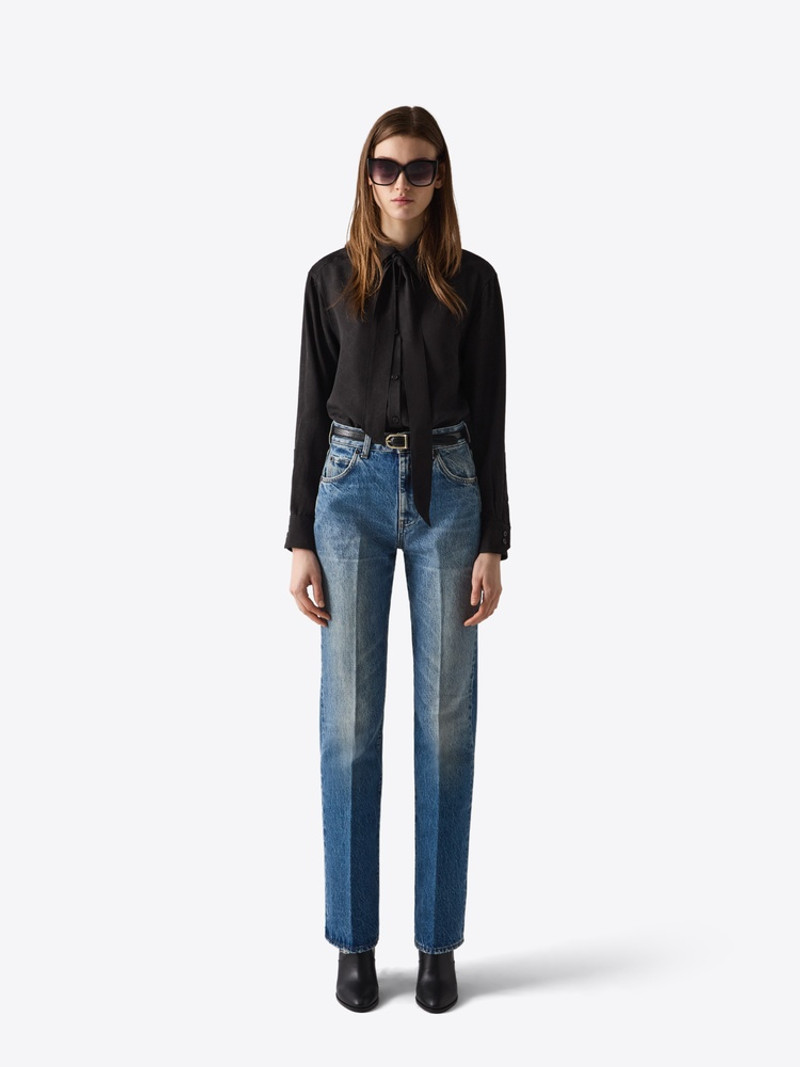 BLK DNM BLOUSE 02 SNAKE outlook