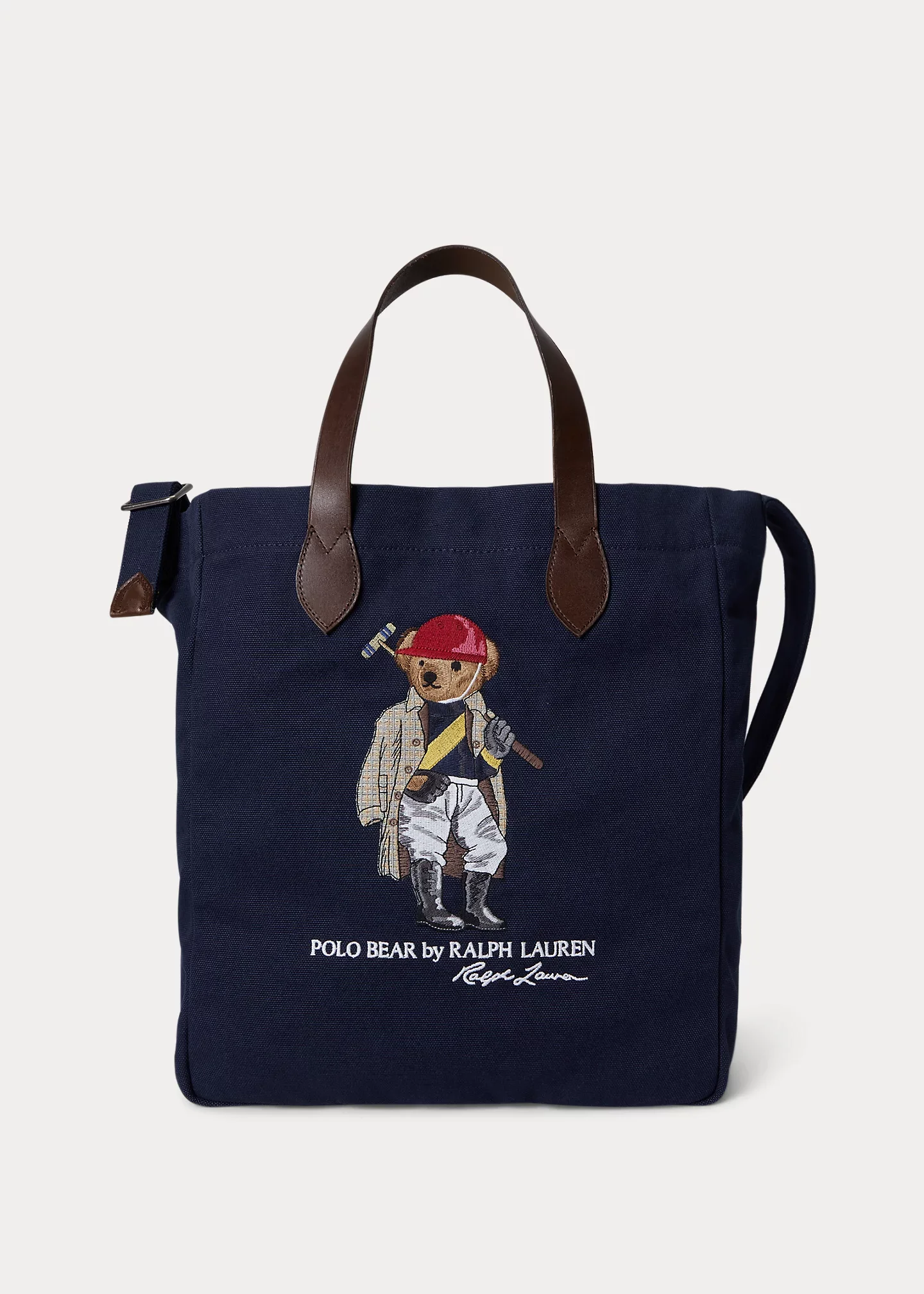 Polo Bear Canvas Shopper Tote - 1