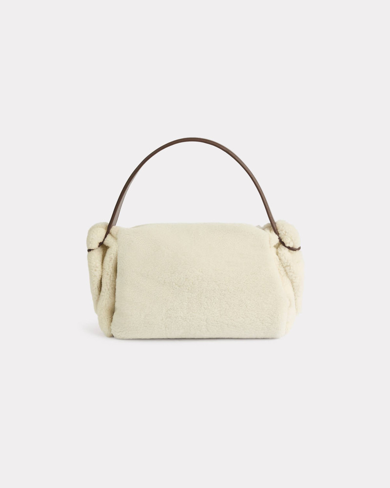 KENZO 'KENZO Furoshiki' large shoulder bag in sheepskin outlook