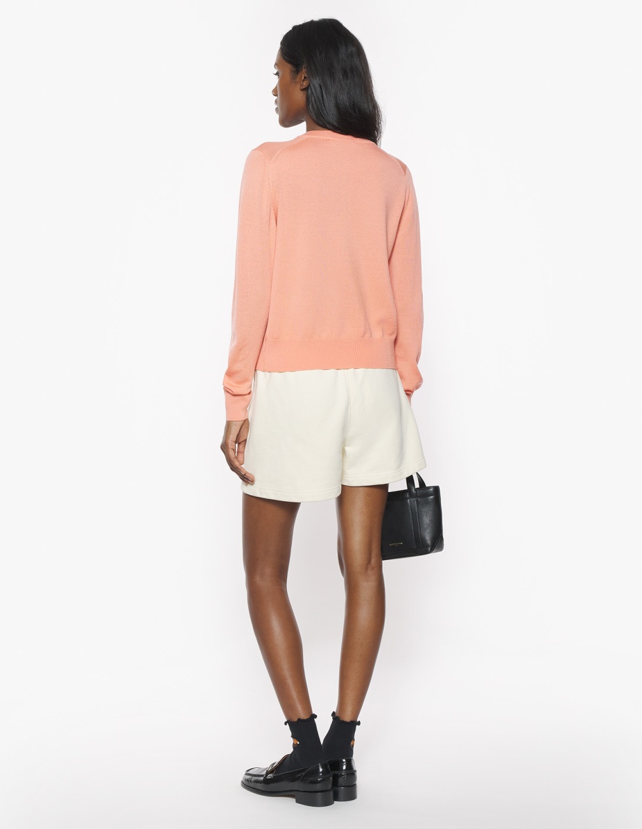 BOLD FOX HEAD PATCH REGULAR CARDIGAN - 5