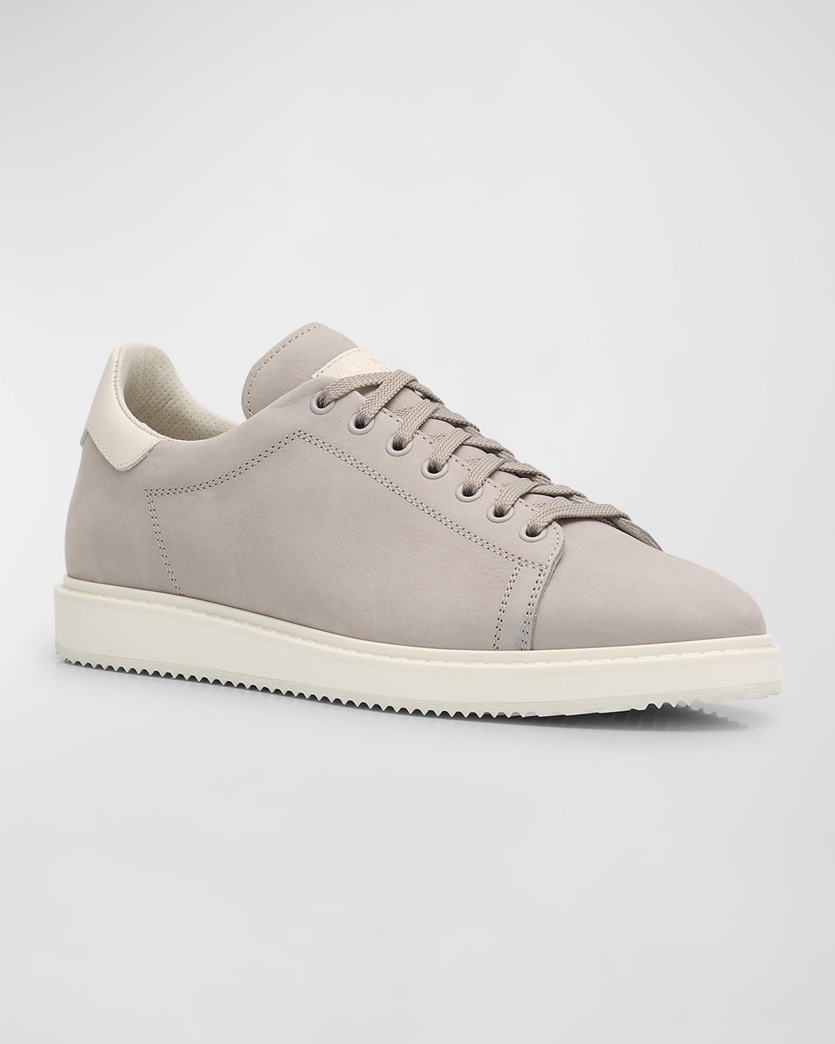 Men's Low-Top Leather Sneakers - 3