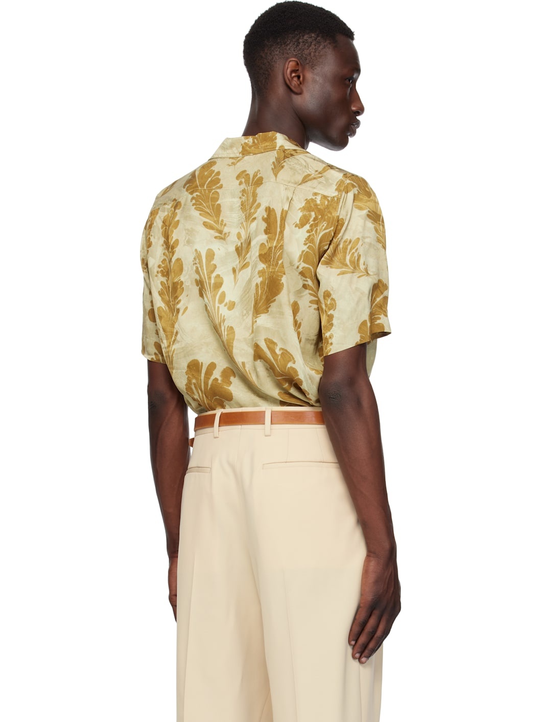 Green Sateen Shirt - 3