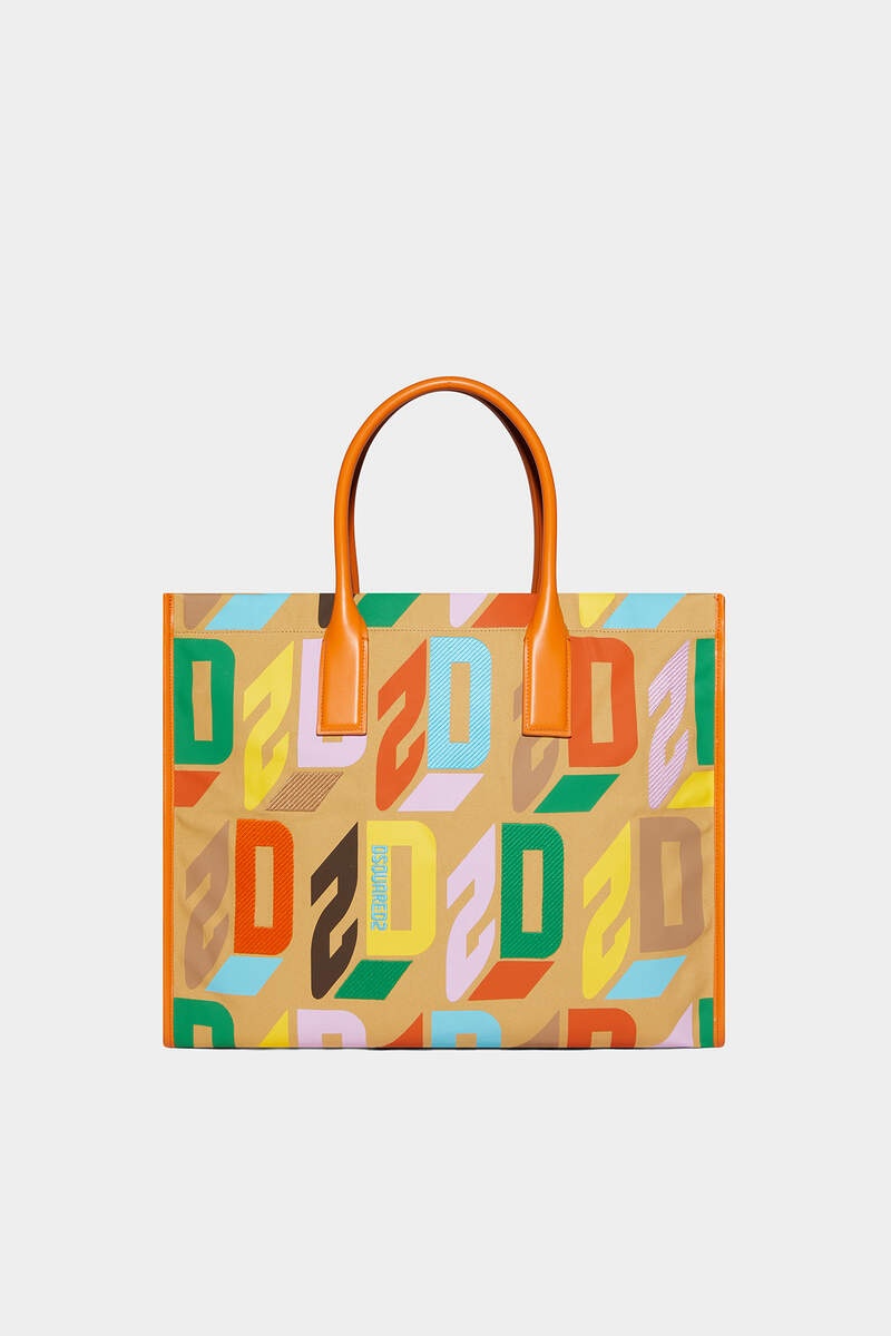 D2 MONOGRAM SHOPPING BAG - 1