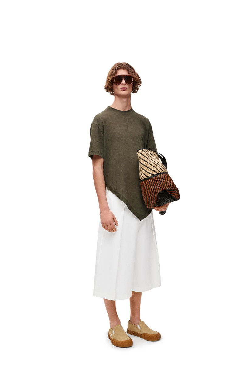 Loewe Asymmetric T-shirt in cotton blend outlook