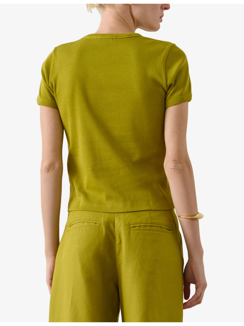 Artiside Brand-Embroidered Cotton T-Shirt 4