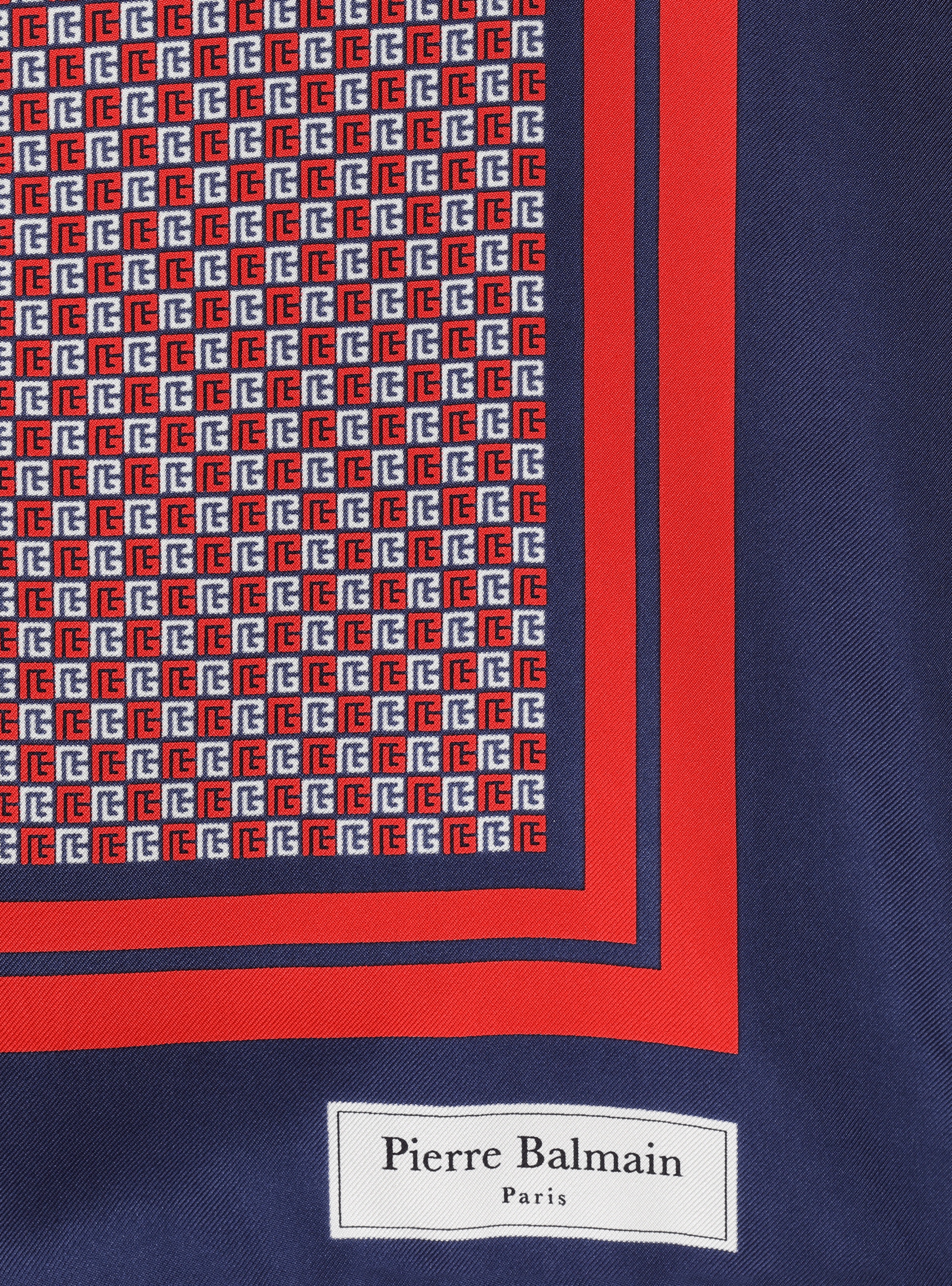 Monogram-printed scarf 3
