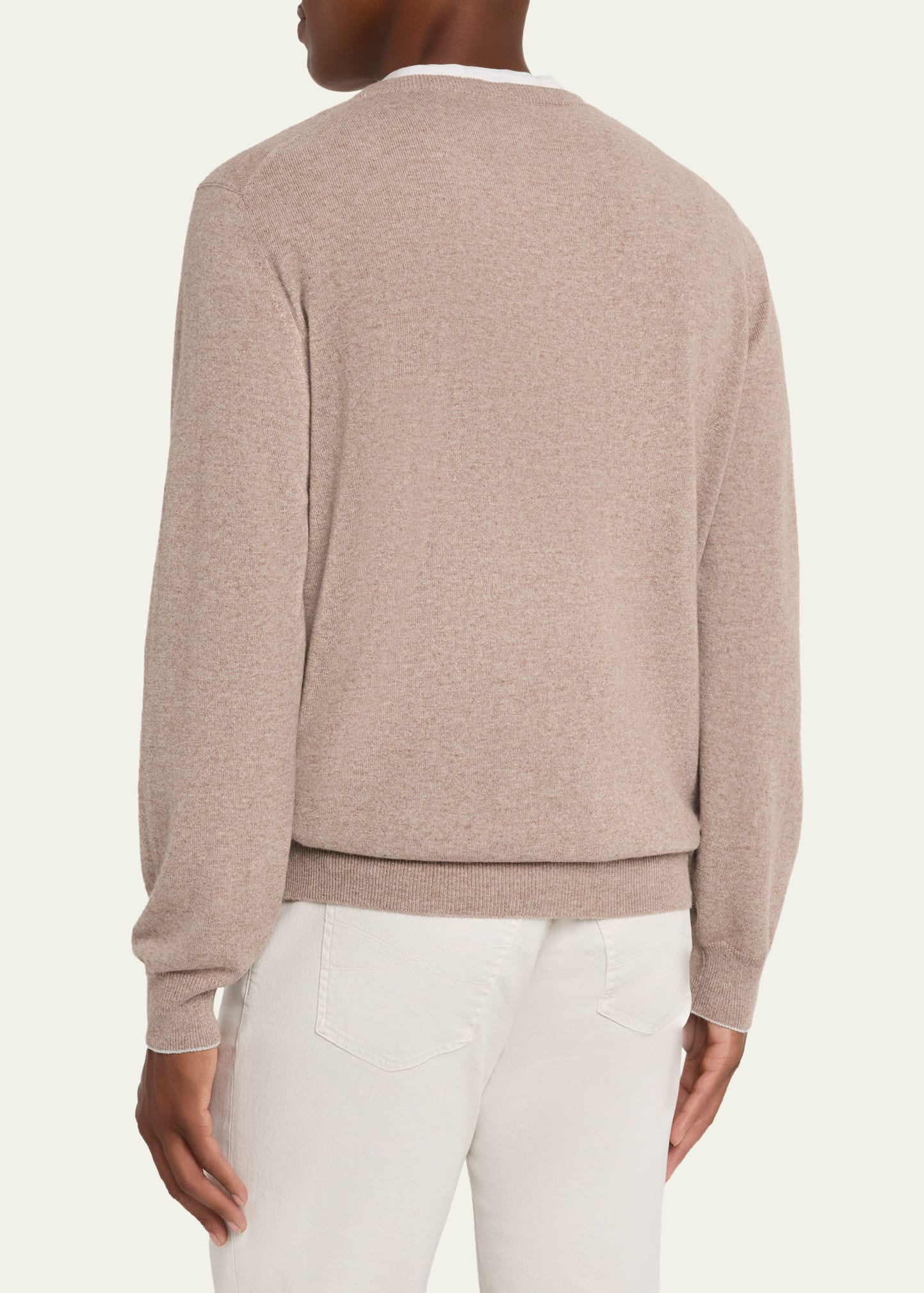 Men's Cashmere Crewneck Sweater - 3