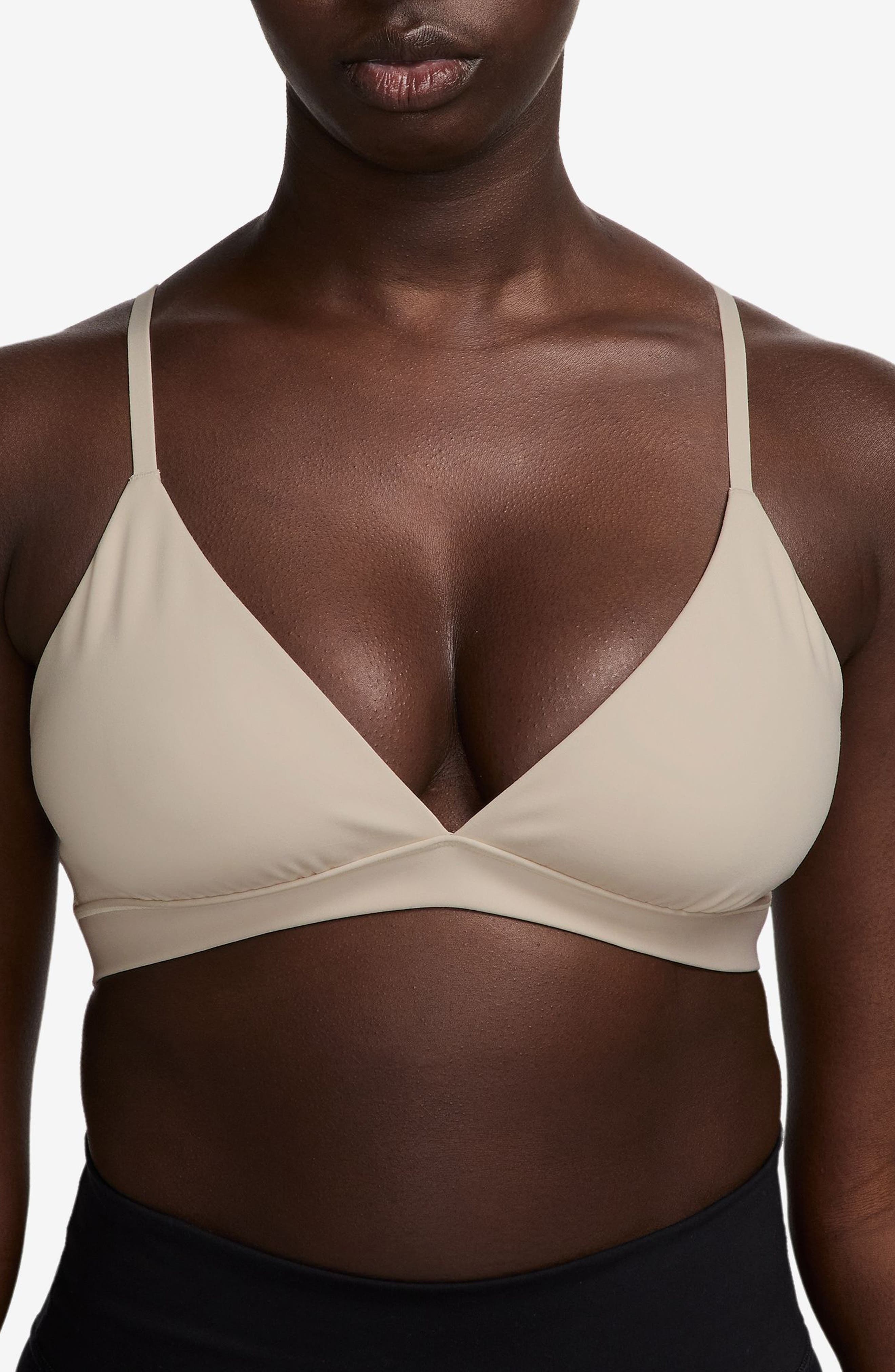 Nike Form Light-Support Non-Padded Triangle Sports Bra in 104 Ltowbr/ltiror at Nordstrom - 1