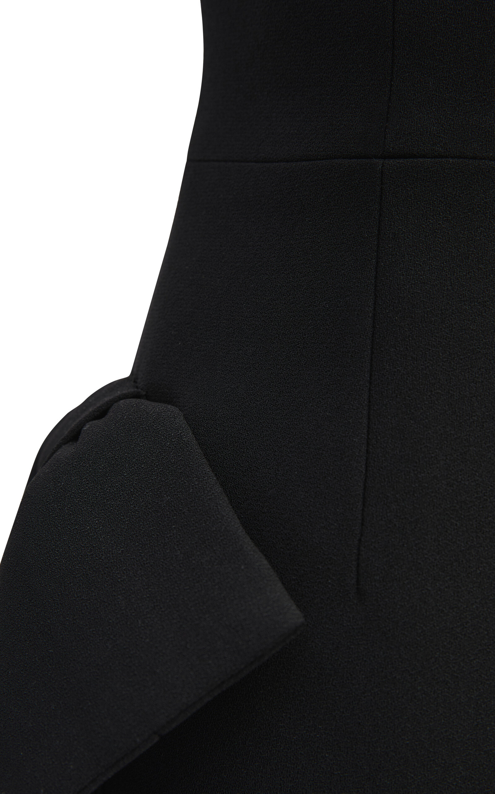 Daphne Train-Detailed Mini Dress black - 6