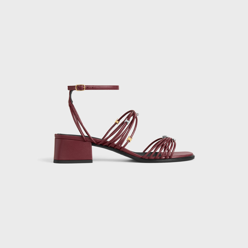 CLÉMENCE HEELED SANDAL IN GOATSKIN 1