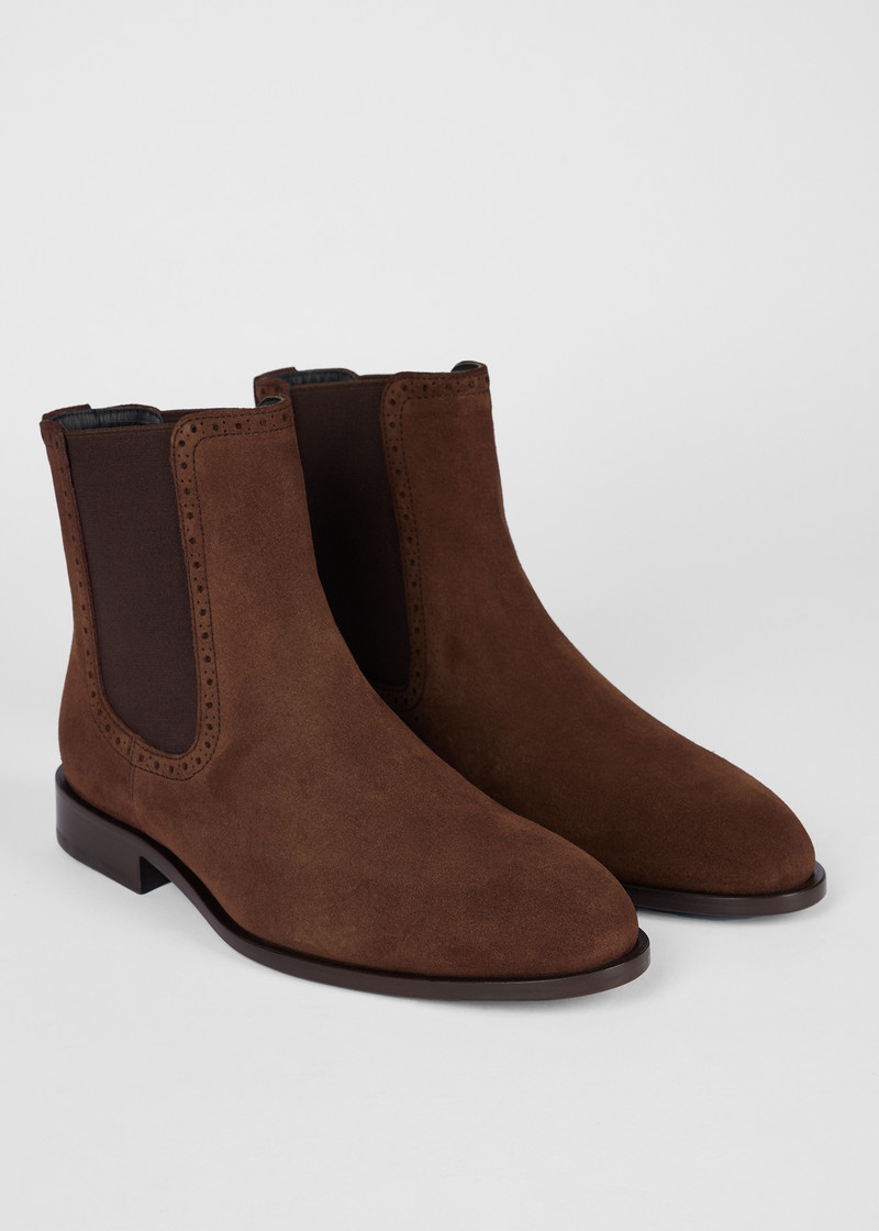 Paul Smith Women's Chocolate Brown 'Malanga' Boots outlook