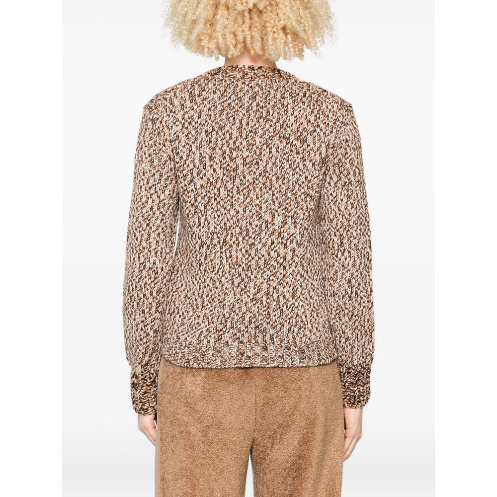 Moncler Brown Knitwear - Jumpers Women - 2