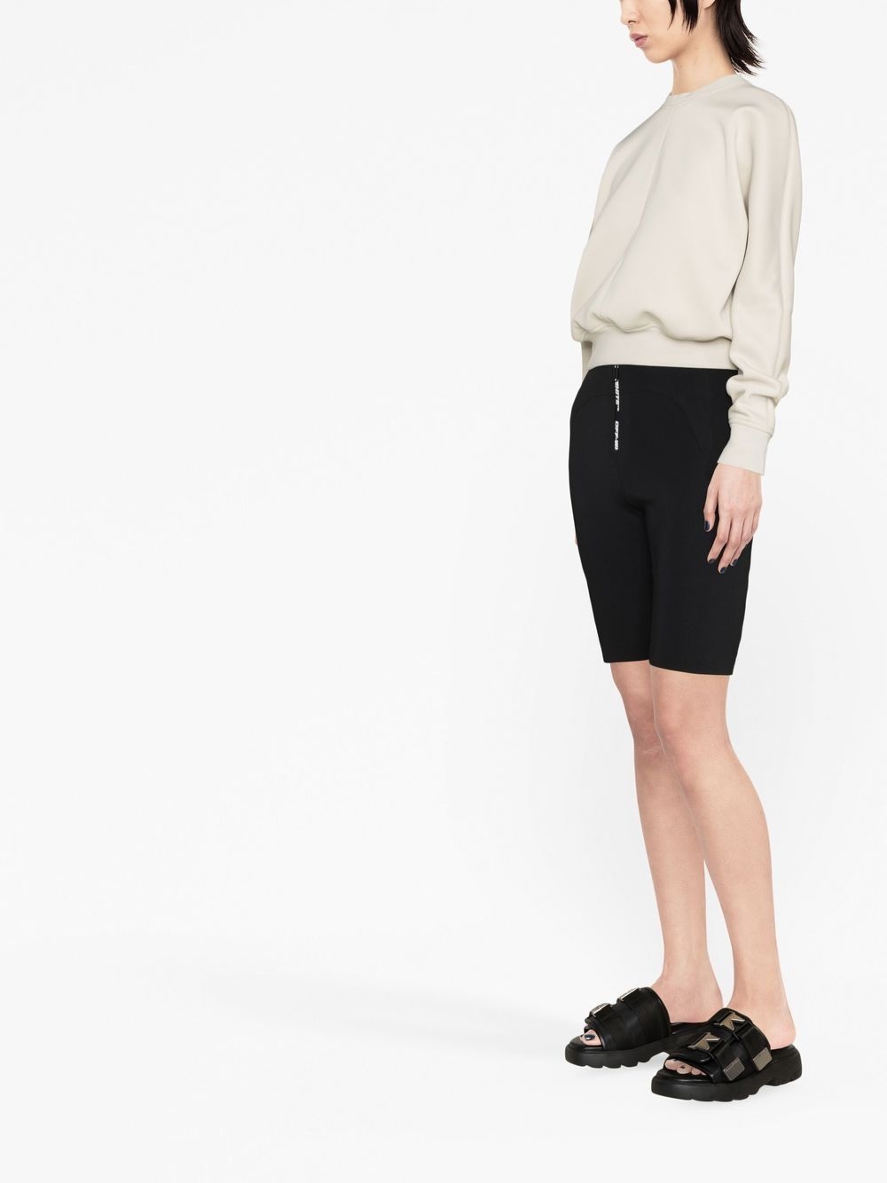 logo-print shorts - 3