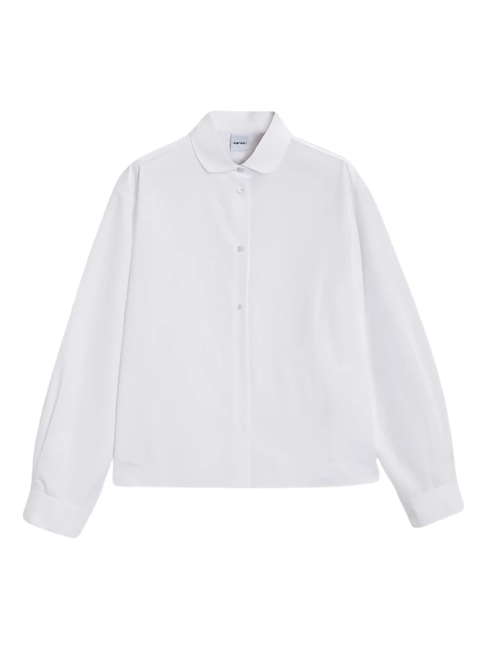 long-sleeve plain shirt - 1