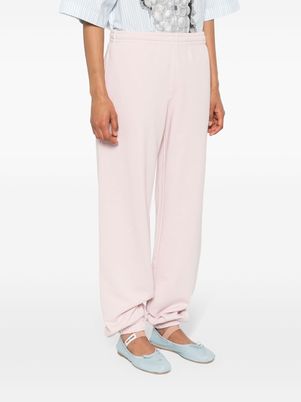 logo-embroidered track pants - 3