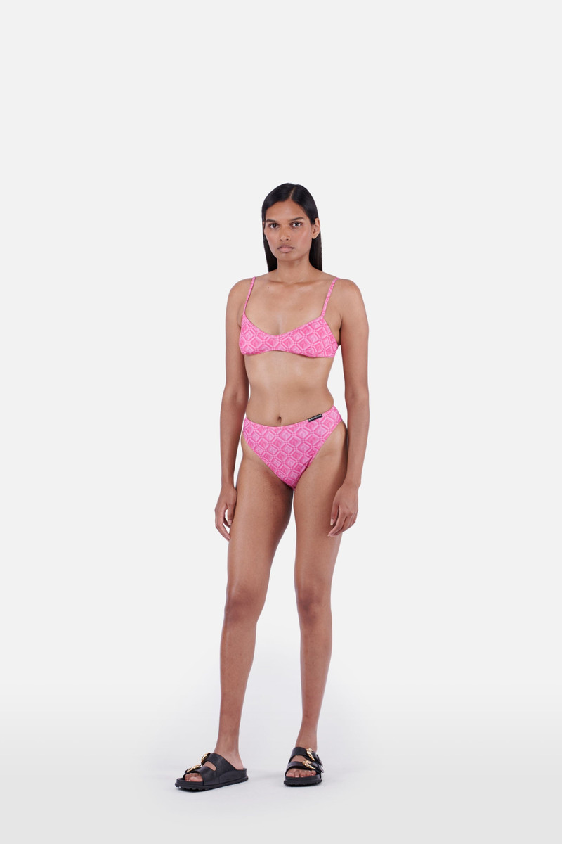 Marine Serre Printed Two Piece Bikini outlook