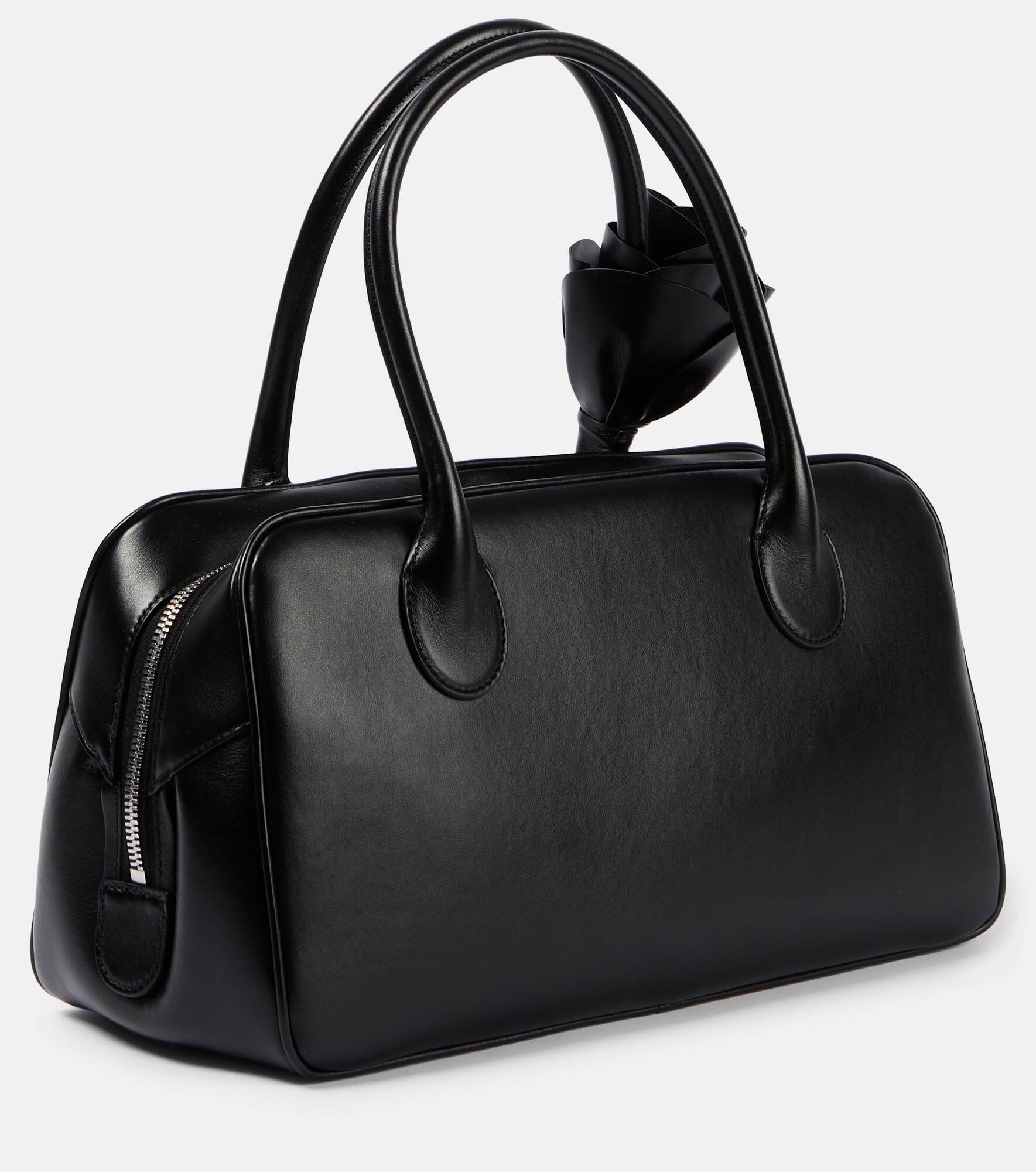 Brigitte Small leather tote bag - 4