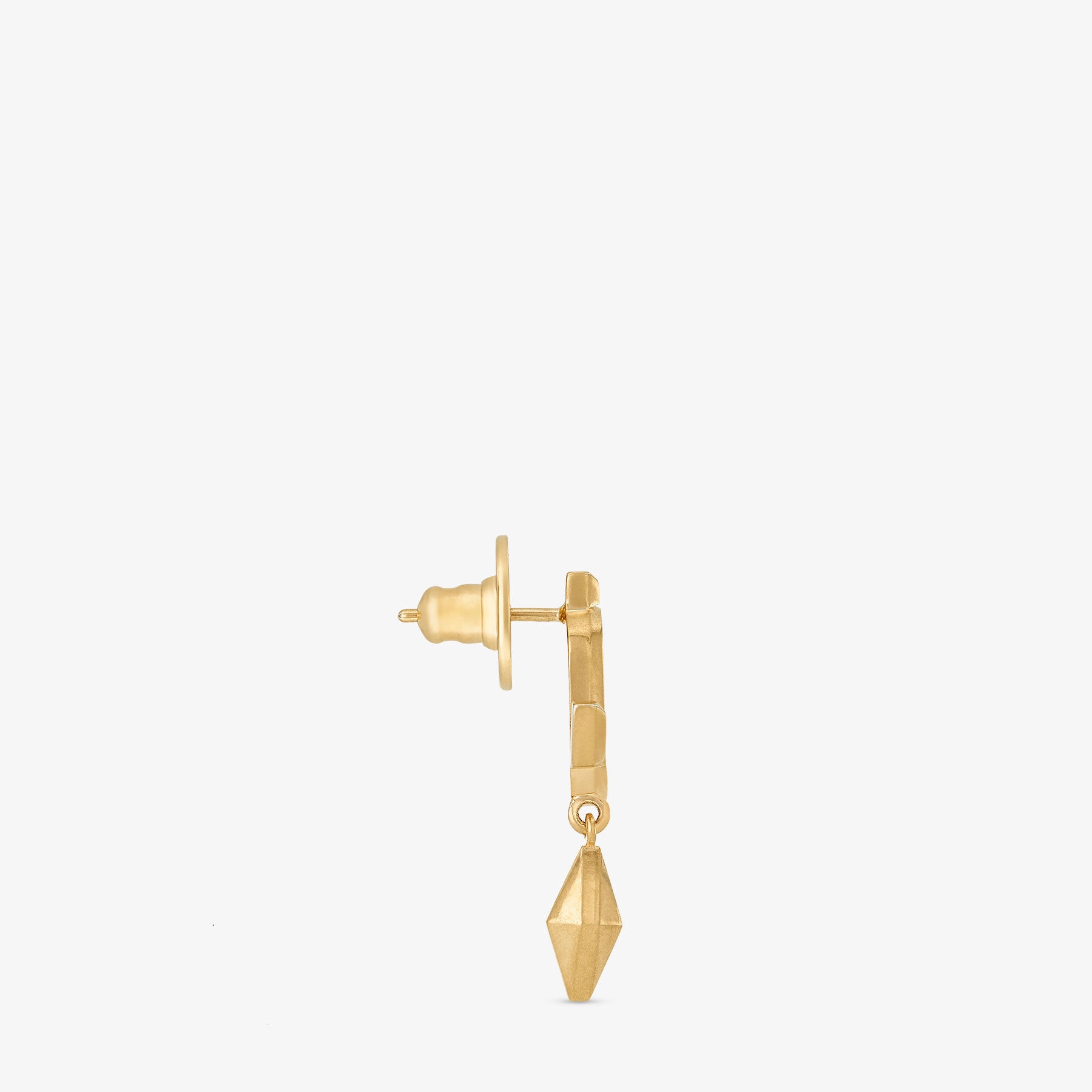 JC Diamond Earring
Gold-Finish JC Earrings - 2