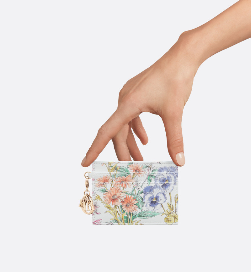 Dior Lucky Lady Dior Freesia Card Holder 3