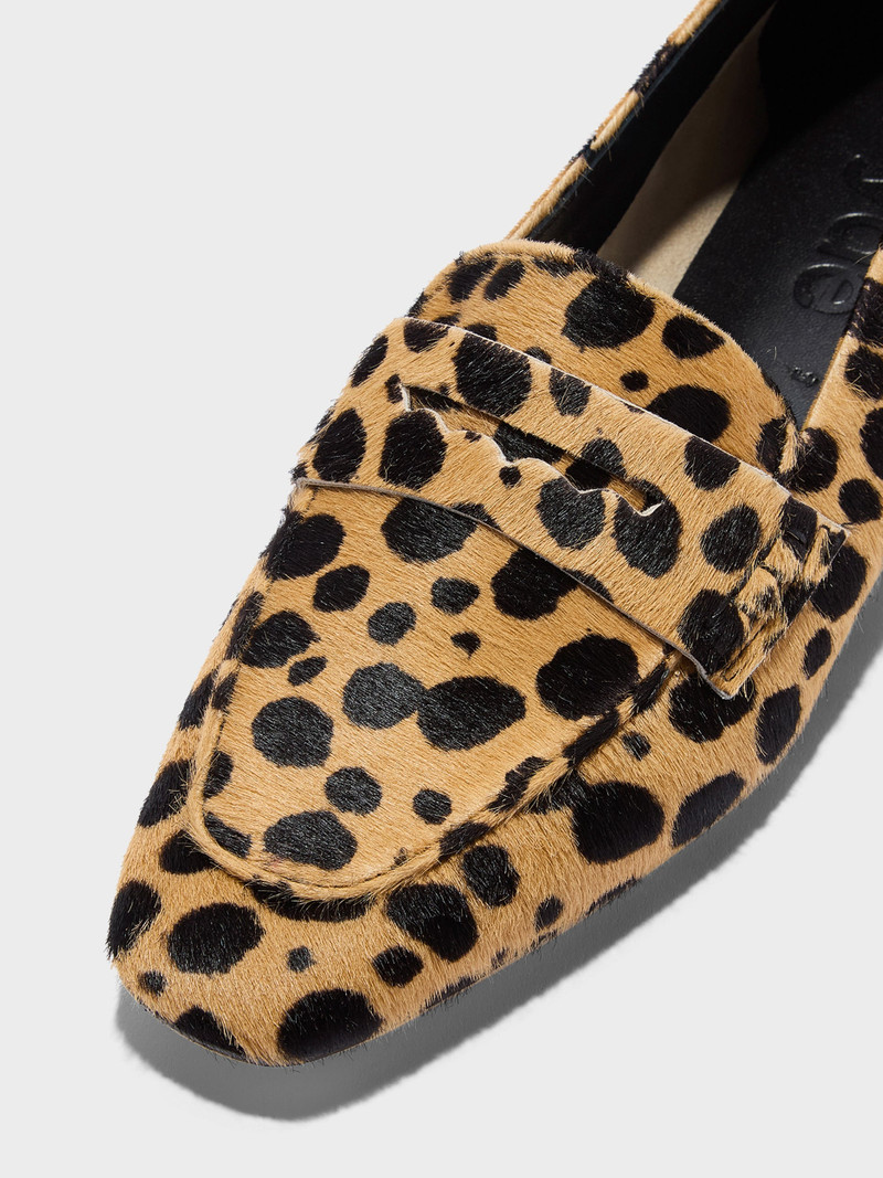 Alfie Leopard Loafers 4