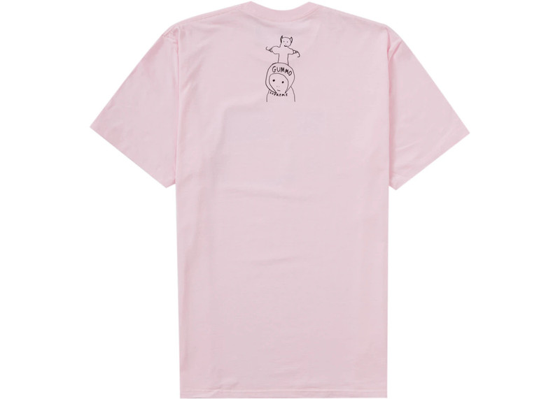 Supreme Supreme Gummo Bathtub Tee Light Pink outlook