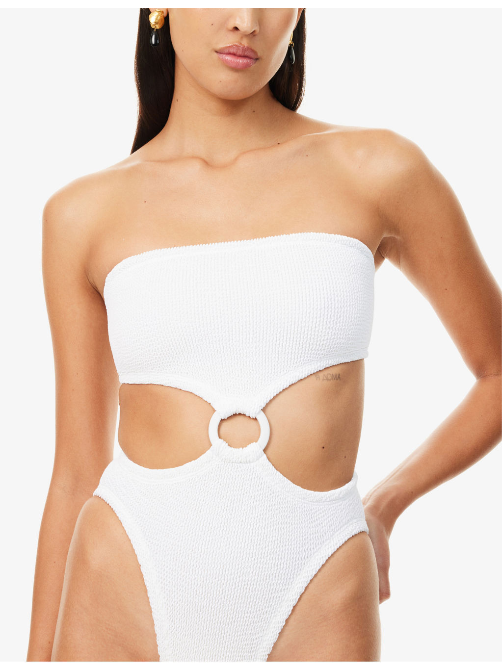 Jerry Cut-Out High-Leg Swimsuit - 4